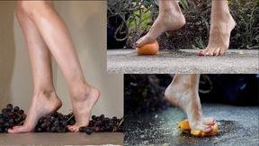 49 Minute Foot Crushing Compilation | Orange Crushing, Grape Crushing – 4K