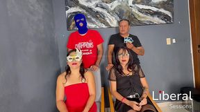 Nuestras esposas montando la verga del otro esposo