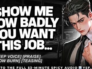 PINNED DOWN BY THE CEO - M4F AUDIO ROLEPLAY