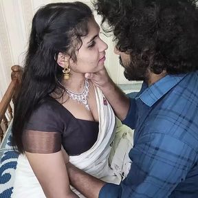 Vaishnavy and Sharun Raj first night romance, Kerala dress hot first night, Wedding costume Sex romance, Mallu first night