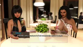 Washroom handjob By StepM0m in Family dinner, when they are in Restaurant