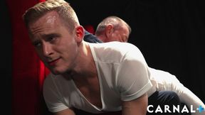 MasonicBoys - Dylan Tides spanked with a wooden paddle by Tyler Saint