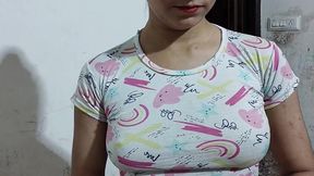Step sister ko chod kar paani nikala