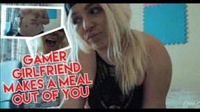 Gamer Girl Makes A Meal Out Of You (Endoscope Cam!!)