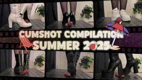 Cumshot Compilation Summer 2025 Crushing Cock and Balls, Boots, and Shoes (Slave POV Version) - TamyStarly - Trample, Shoejob, CBT, Trampling, Bootjob, Stomping
