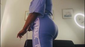 Macro Trespasser Caught in Sweaty Ass Cheeks