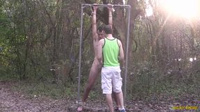 Jaiden Fox Finds Naked Twink And Started Stroking His Dick