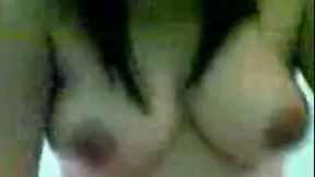 Slutty Indonesian college girl Anisa takes my prick for a ride