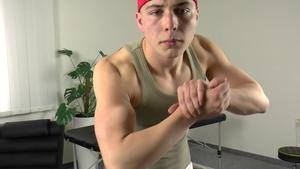 East Boys - Massage at the castings starring muscle gay