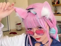 PoppaChan – Minato Aqua School Uniform