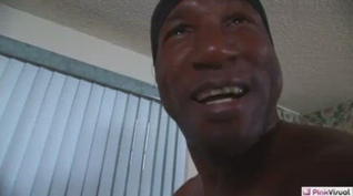 Cheyenne Hunter Takes On Two Huge Black Cocks