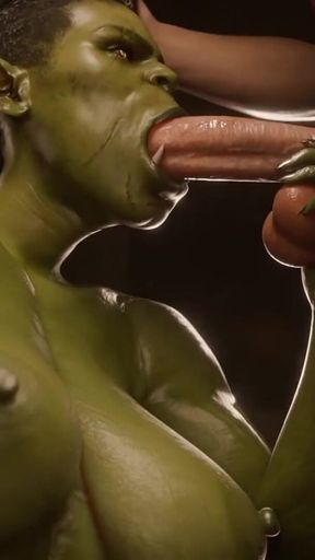 Greedy Slut Intense Deepthroat Hot Ass & Thick Cum Swallowing
