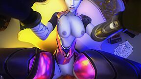 Widowmaker Tight Pussy Destroyed