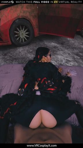 VRCosplayX It is time to be naughty With Alex Coal As Bayonetta Part 3