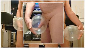 ich ficke das kondom ** ballon **