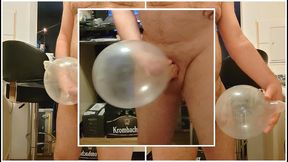 ich ficke das kondom ** ballon **