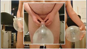 ich ficke das kondom ** ballon **