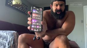 Muscle Bear Anal Toy test