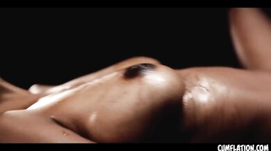 Cumflation & Creampie Compilation - Latina Ebony Big Tits Girls Filled With INSANE Amounts of Cum