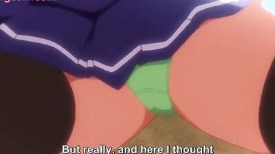 Blonde cartoon teen gets her tight pussy pounded and filled with cum