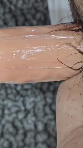 Fucking My Tight Ass with a Homemade Fucking Machine