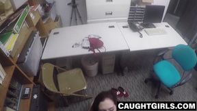 Lily Jordan was caught stealing and then properly fucked