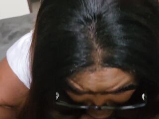 Having pleasure with this thick booty nerd Nikki Latterly