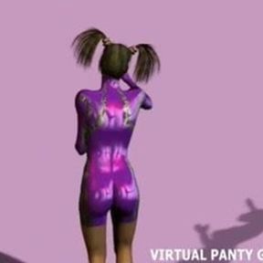 3d cyber girl with huge tits and pigtails