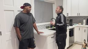 Babysitter Jesse May gets every hold filled!