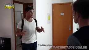 Young 18+ Latin HotBoy 18+ Gets Caught By Big–Cock Rick in Brazil
