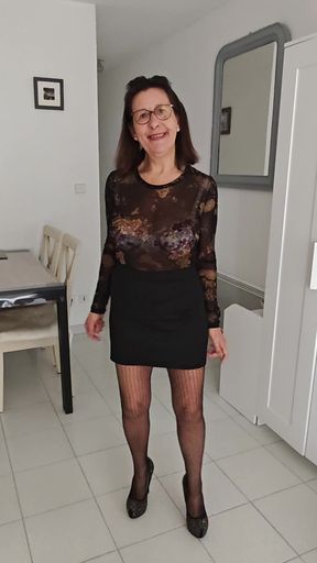 Madame in heels