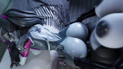 Big-titted babe enjoys hardcore futa fucking in anime porn