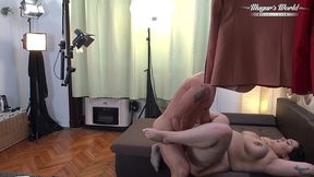 behind the scenes of bbw tailoress rosina lux mounted and pounded