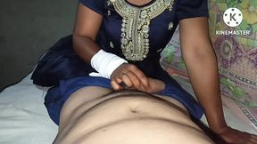 A indian tamil Couple Sex in bedroom Hardfucking with hindi audio