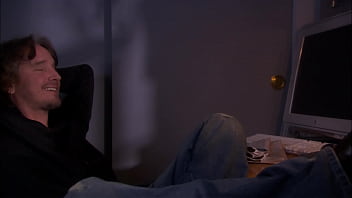 Annie Body is enjoying a relaxing summer day in her hammock when a colorful man approaches her