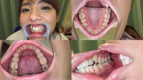 Natsuko - Watching Inside mouth of Japanese fascinating lady - wmv