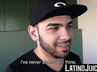 Bearded Angelo joins the blowjob session of Marc and Maximiliano