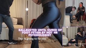 Mia Luxx - Ballbusted until cured of foot fetish by Hot HR Psychologist - BALLBUSTING - FOOT DOMINATION - FEMDOM - CBT - BOOTS DOMINATION - FEMALE DOMINATION - HUMILIATION -