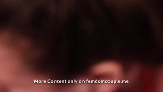 Amateur girlfriend knows how to drain his balls: Prostate massage ends up in cumshot!