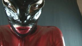 Red Rubber Dancing and Slutty Tease 720p wmv