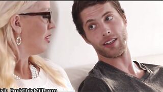 orgasm rough step-daughter shares cock with busty milf porns