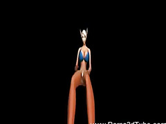 Futa 3D Reverse Blowjob Compilation
