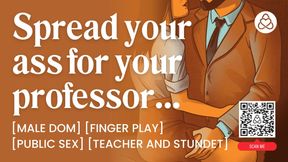 ASMR Audio Porn: Male Dom Teacher Fucks His Student in The Class – Erotic Audio