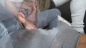 A DUO OF TWO HOT WOMEN FIGHTING FARTING ON THEIR SLAVE PART 3 BY SCARLET WHITE, BABI VENTURA AND DANIEL SANTIAGO