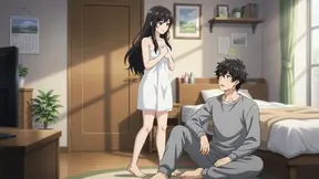 Stepsister catches stepbrother watching her change and invites him to