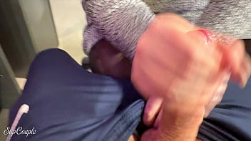 Risky day in a furniture store - Handjob, Blowjob and fuck - super public