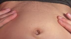 Self bellybutton piercing