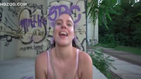 Shows Her Tits & For Some Extra Cash With Erik Everhard And Keira Flow