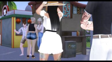 Big ass ebony Cardi b gets pounded at spring festival