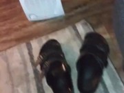 Lotions down After a bath feet